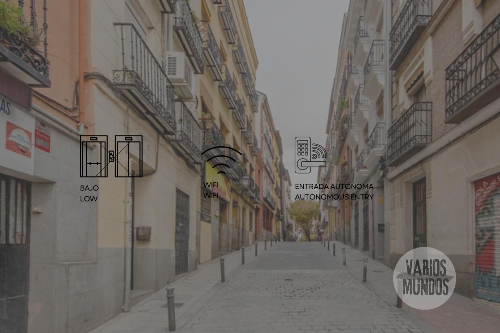 C-Cabeza Cool Apt Para 7 Al Lado De Tirso De Molina E1 Μαδρίτη Εξωτερικό φωτογραφία