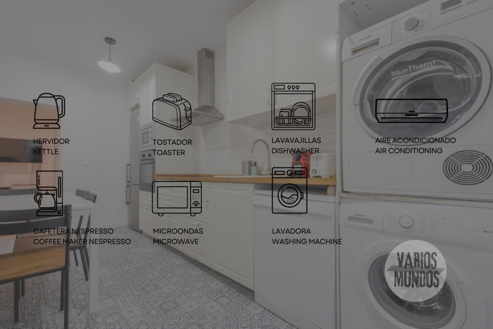 C-Cabeza Cool Apt Para 7 Al Lado De Tirso De Molina E1 Μαδρίτη Εξωτερικό φωτογραφία