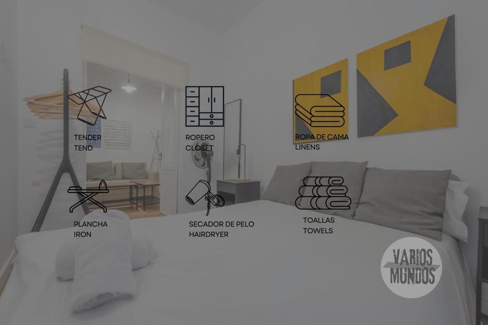 C-Cabeza Cool Apt Para 7 Al Lado De Tirso De Molina E1 Μαδρίτη Εξωτερικό φωτογραφία